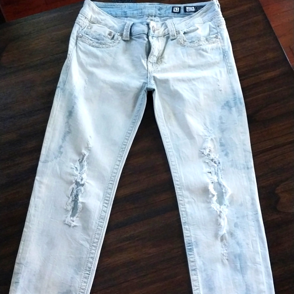 MISS ME SIZE 31X32 SUPER LIGHT WASH